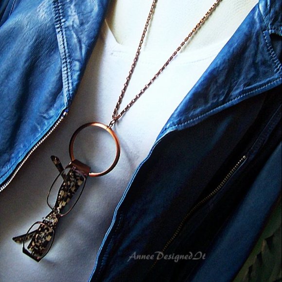 Copper Statement Necklace - Picture 1 of 7